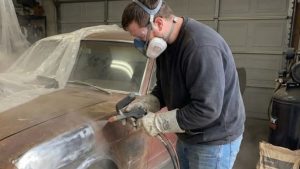 sandblaster for car restoration 